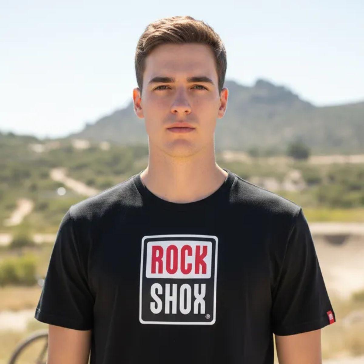 Polera RockShox Manga Corta Full Pill Clásica Negro-0