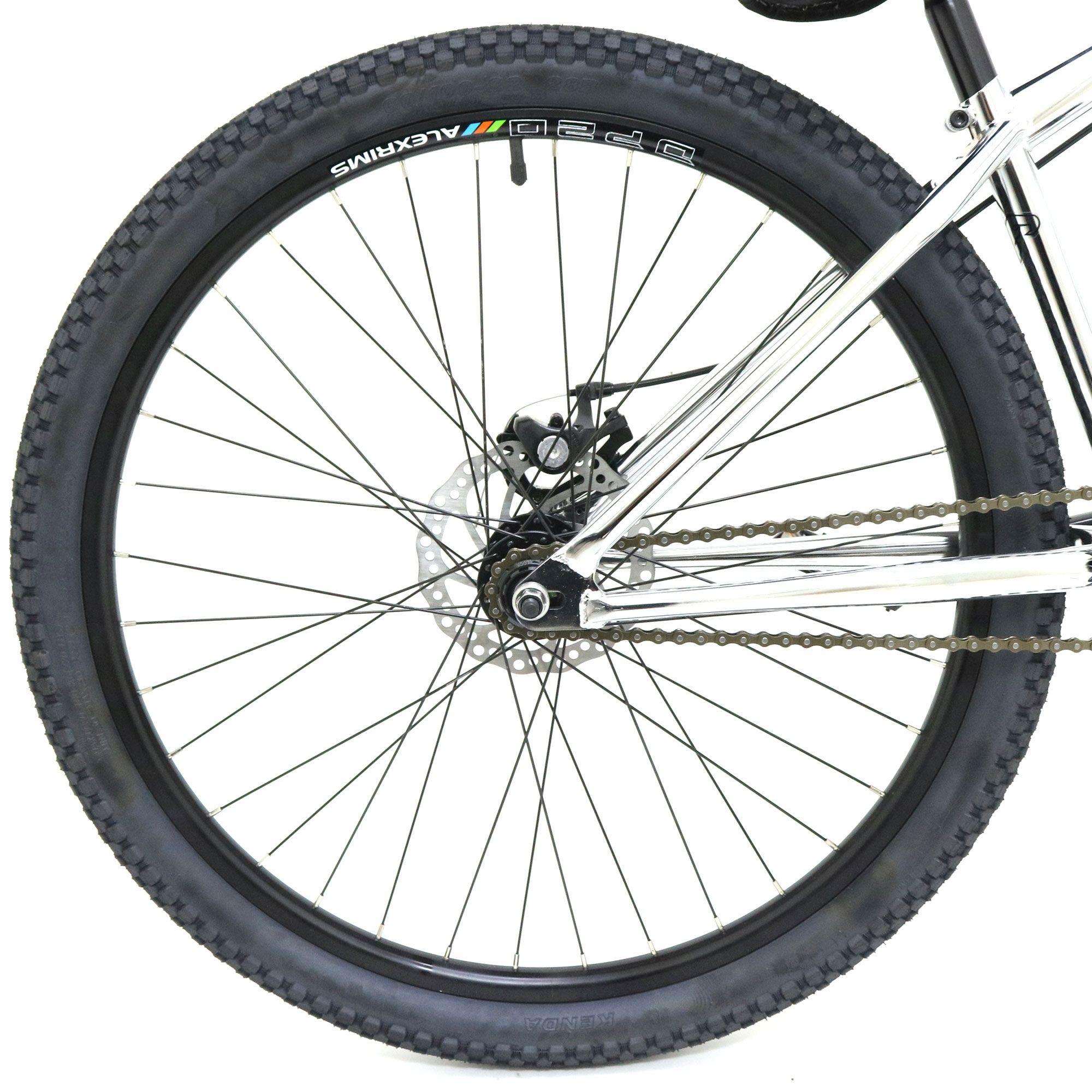 Bicicleta 26 Dirt Cromo Cromada Radical Mountain-2