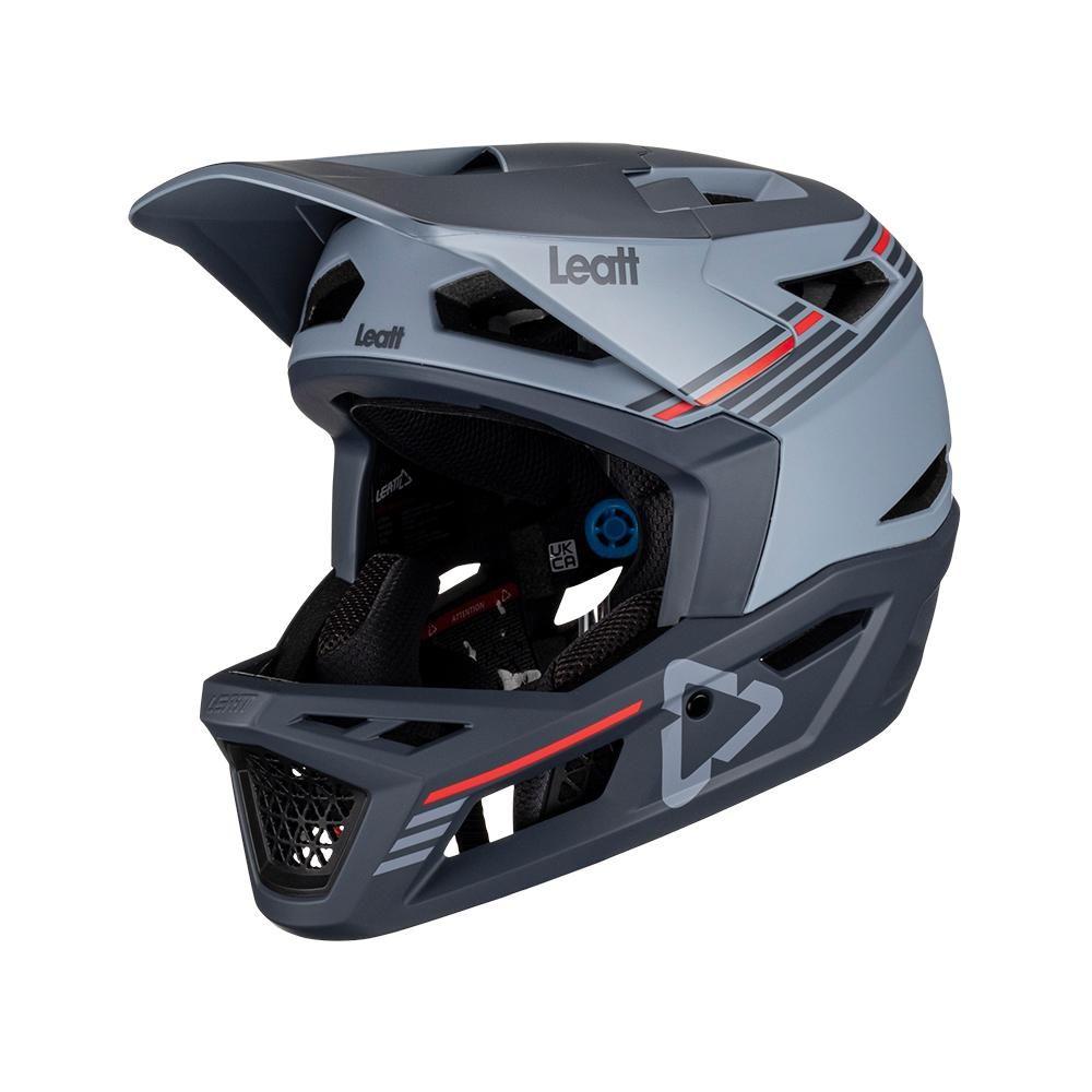 Casco Leatt MTB Gravity 4.0 V23 Titanium M 57-58cm-2