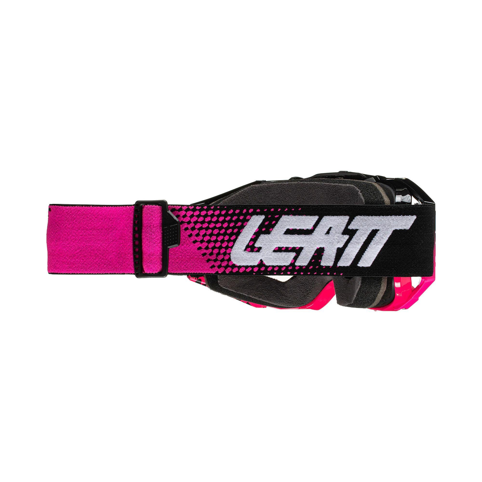 Antiparra Leatt Moto Velocity 6.5 Neon Pink Light Grey 58%-1
