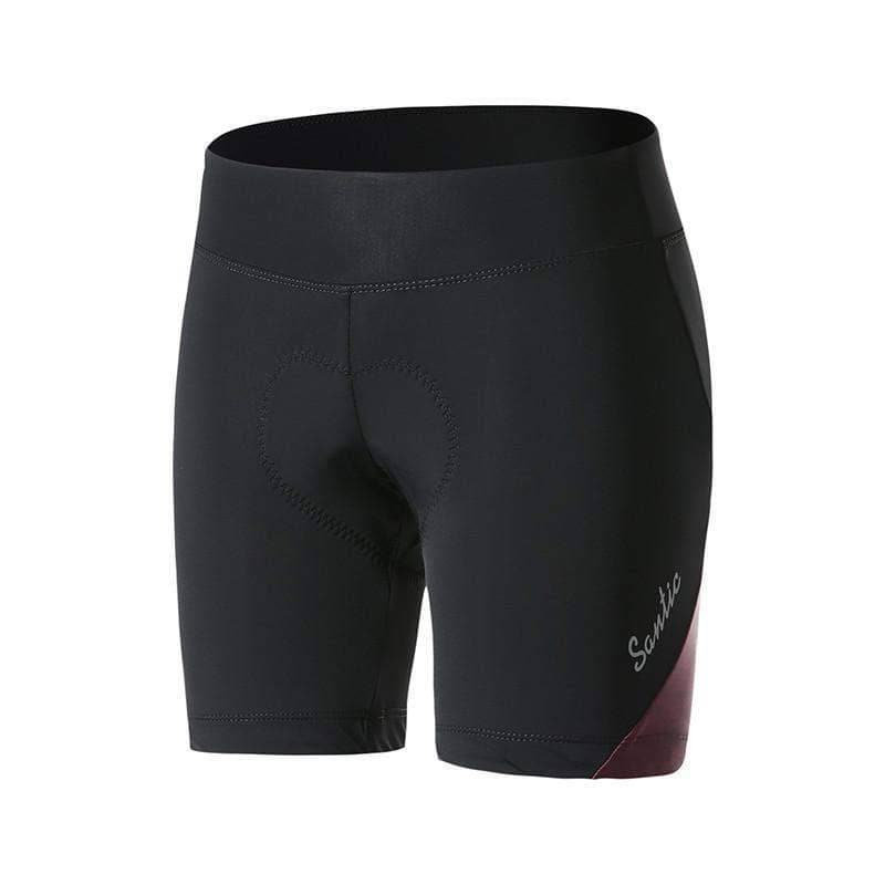 Calza Santic Mujer Corta Negro-0