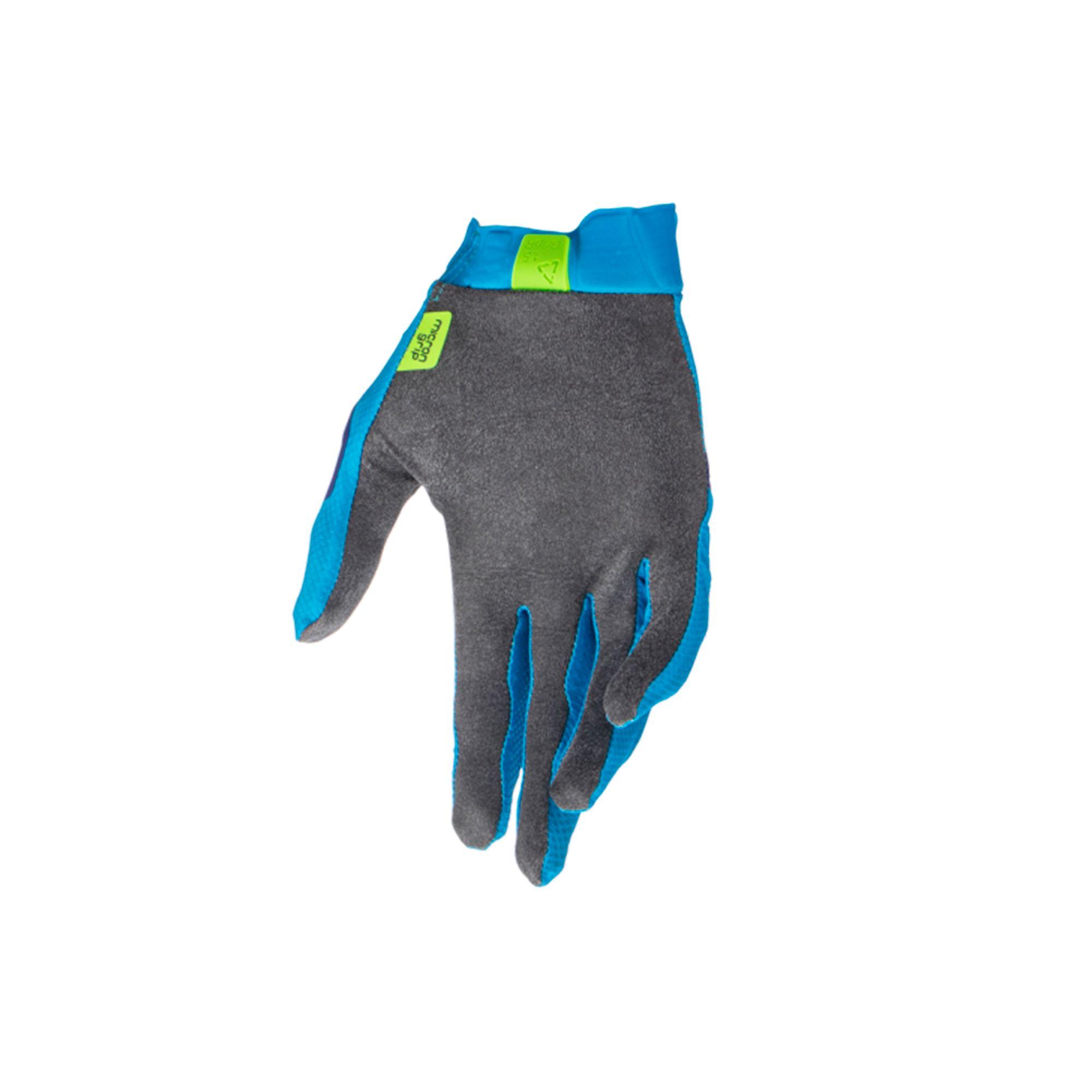 Guantes Leatt Bicicleta y Moto 1.5 GripR Cian M 9US-2