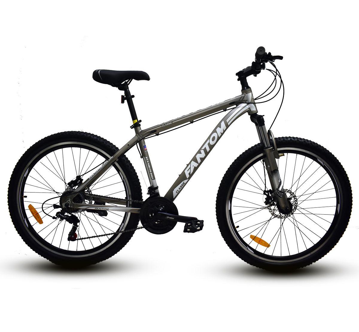 Bicicleta 29 MTB SH Aluminio Gris/Blanco Fantom-0