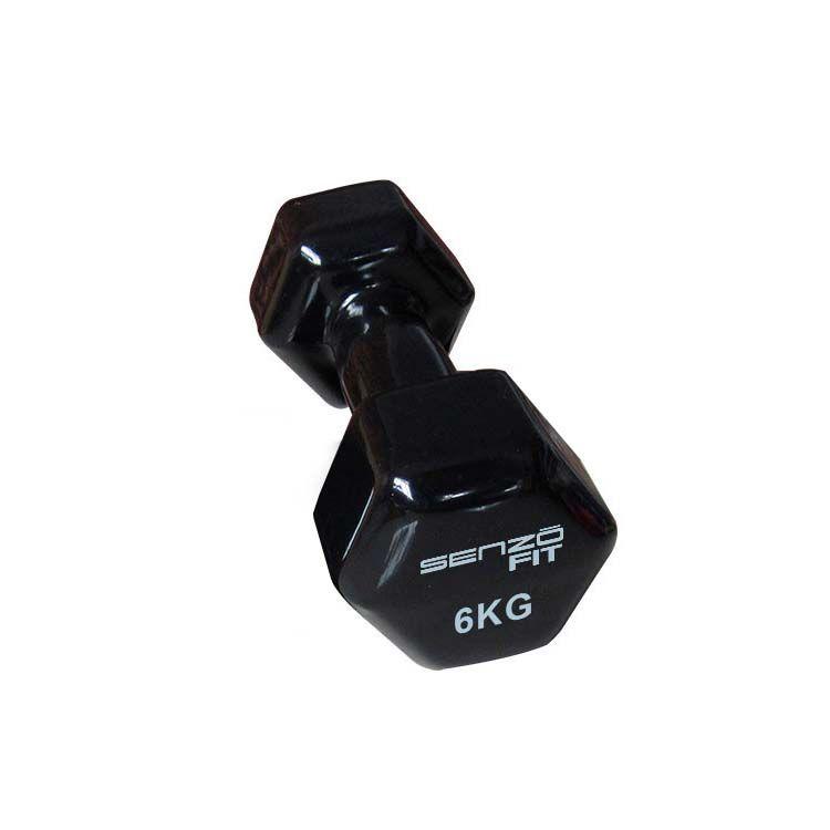 Mancuerna Vinilo 6KG Senzo Fit-0