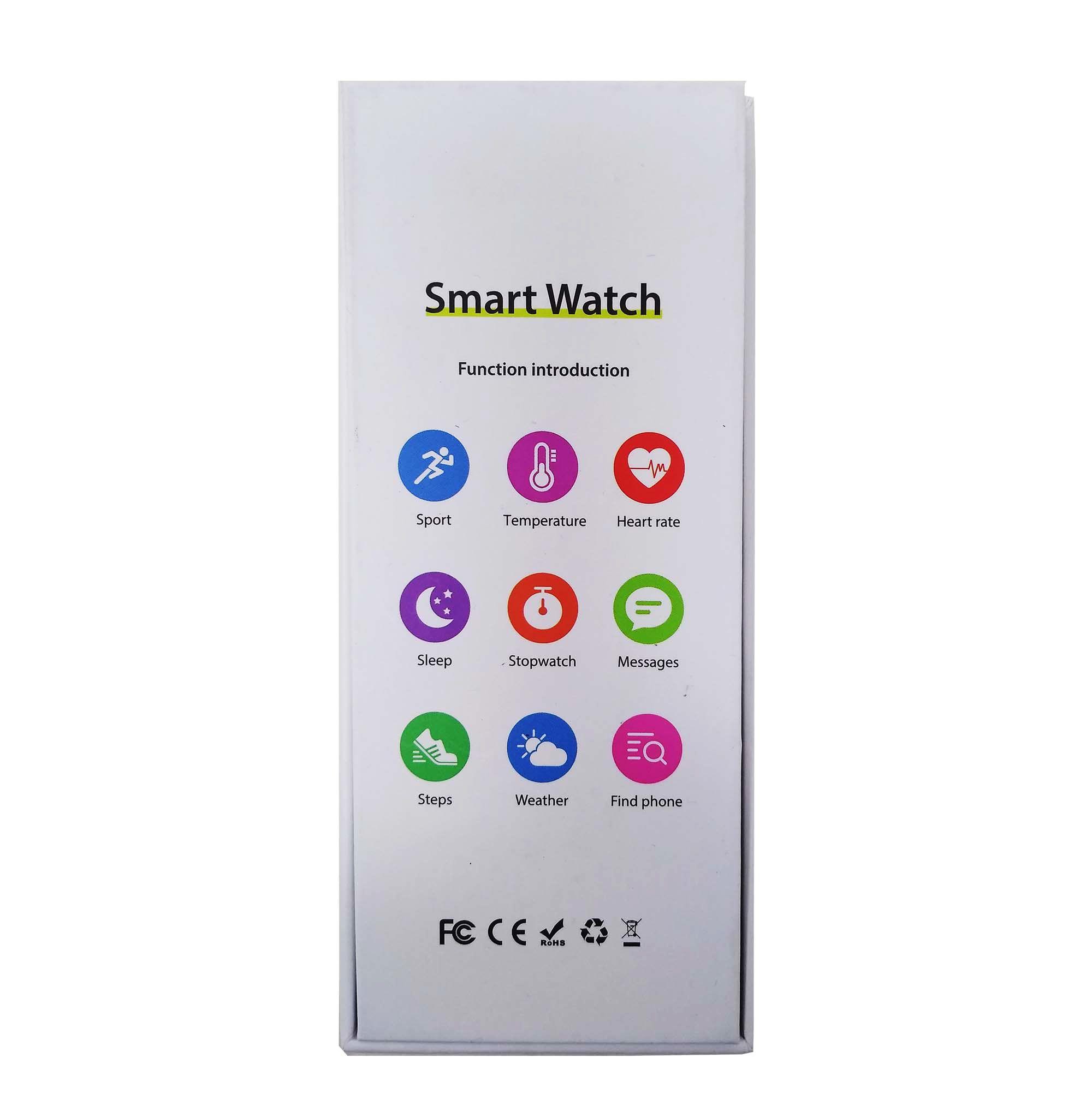 Reloj Smartwatch S8 Negro Senzo Fit-2