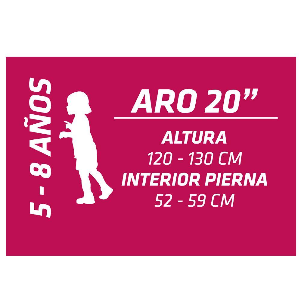 Bicicleta Royal Baby FR Aro 20 Verde-2