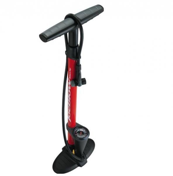 Bombín de Pie Joe Blow Max HP Rojo Topeak-0