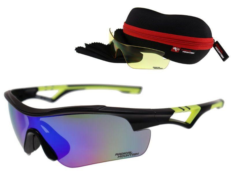 Lente S13284 Negro/Amarillo  Radical Mountain-3