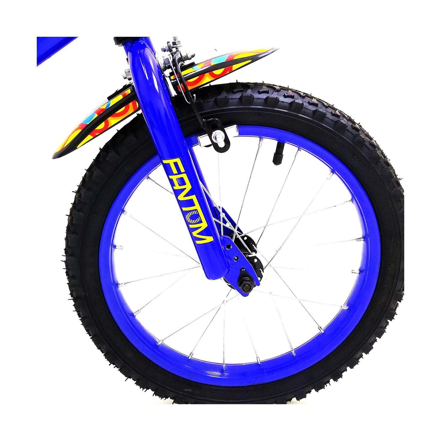 Bicicleta 16 Niño Azul Fantom-2
