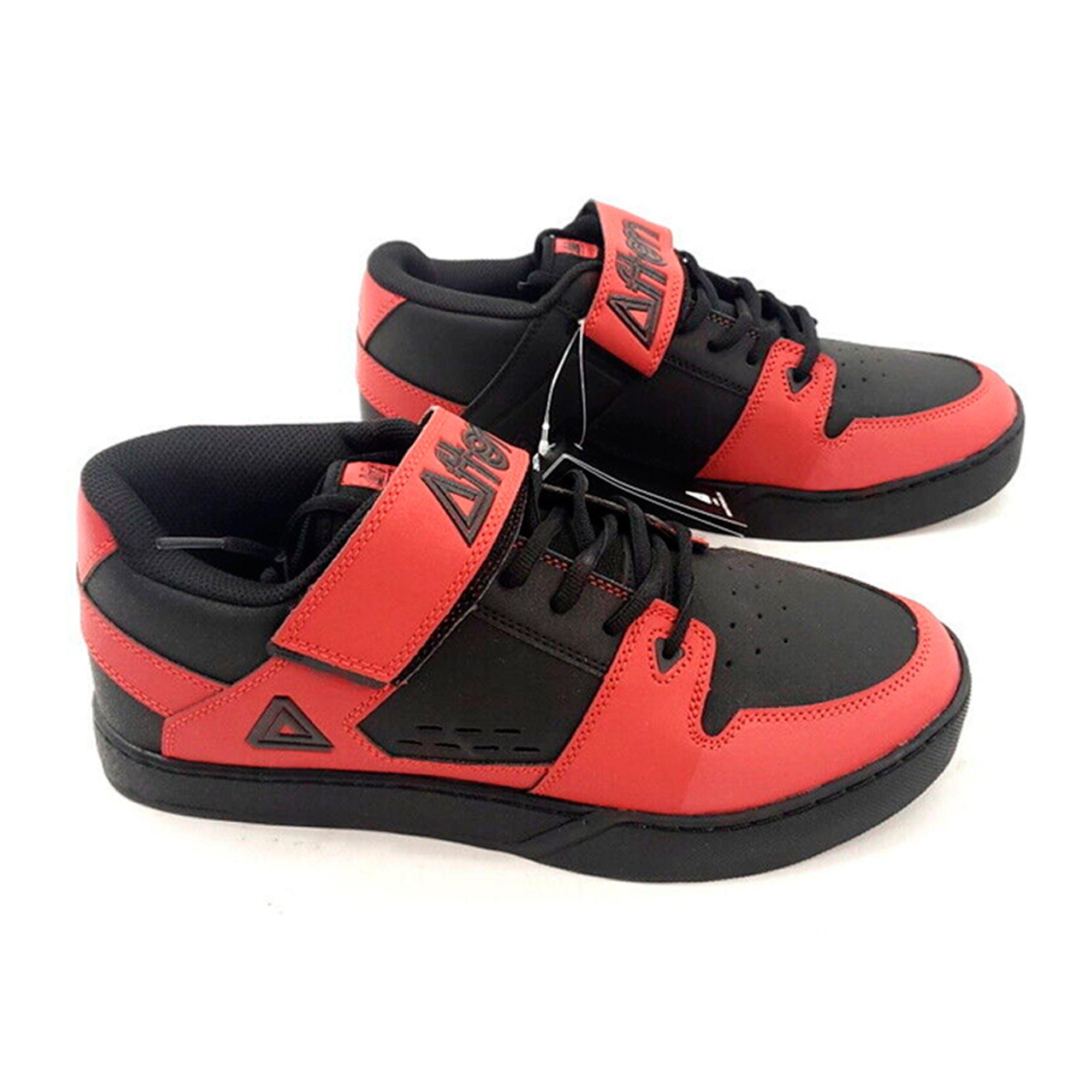 Zapatilla Afton Ciclismo Fijaciones Vectal Rojo-1