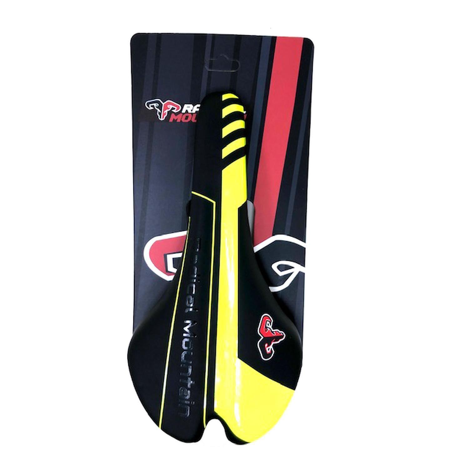 Asiento MTB Negro/Amarillo Radical Mountain-3