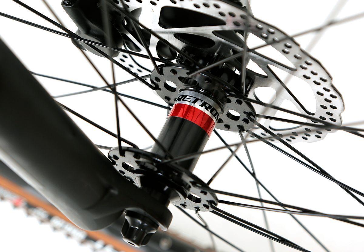 Bicicleta Radical Mountain 29 Python Negro Rojo-1