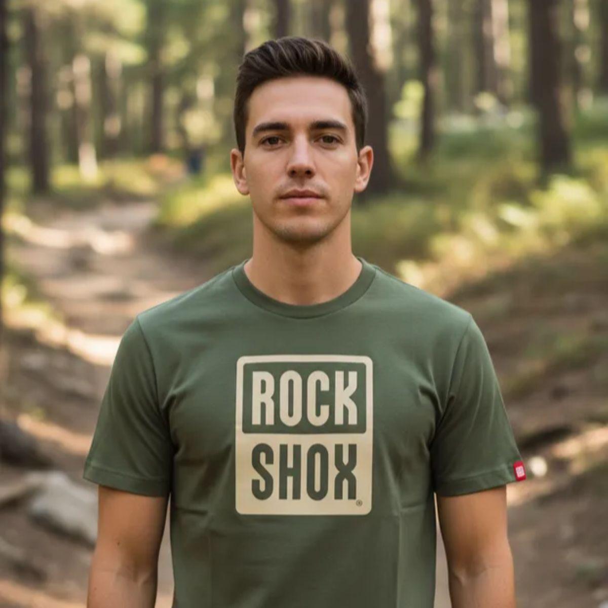 Polera RockShox Manga Corta Mono Pill Verde-0