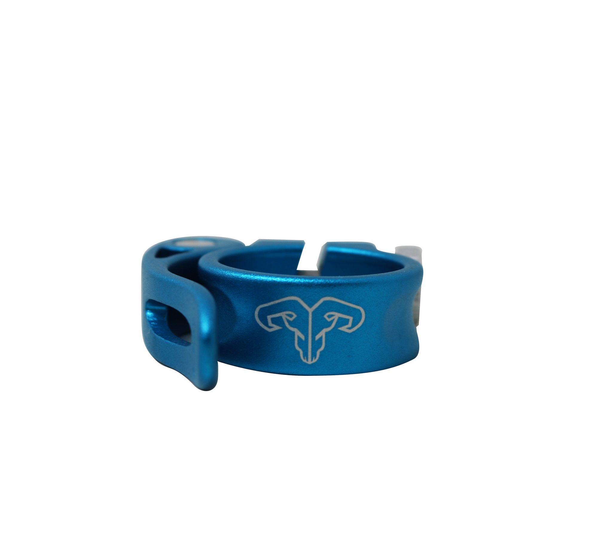 Abrazadera Radical Mountain Collarín Bloqueo 31.8mm Azul-0