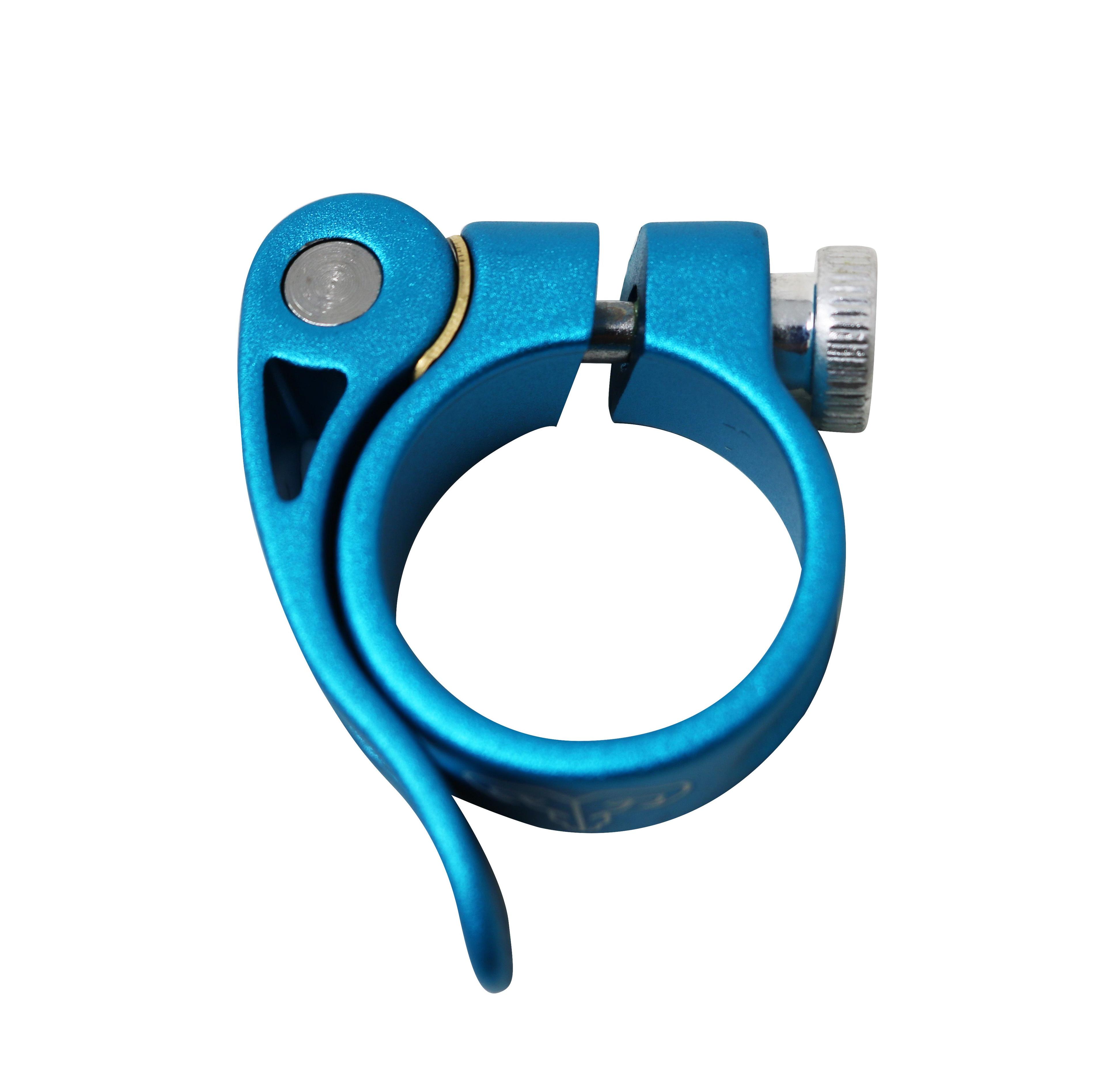 Abrazadera Radical Mountain Collarín Bloqueo 31.8mm Azul-2