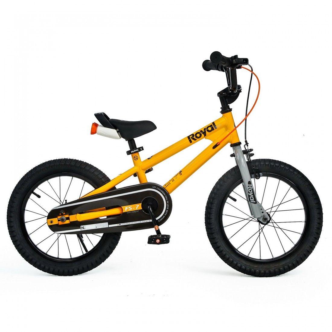 Bicicleta Royal Baby Freestyle 7 16" Amarilla-0