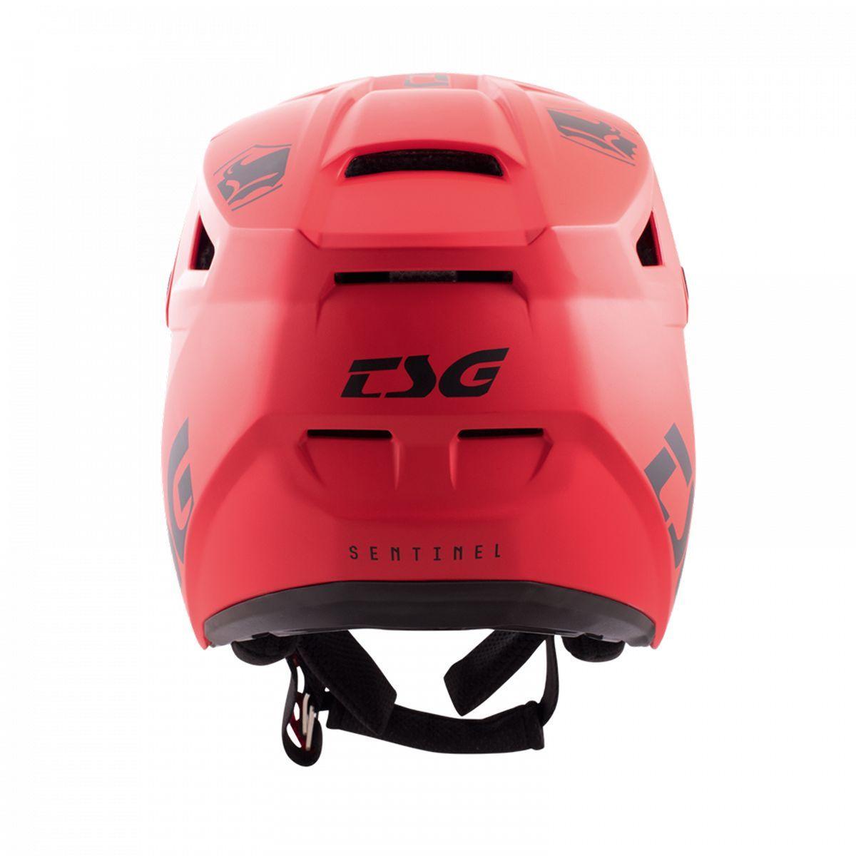 Casco Sentinel Solid Color Satin Red XL  TSG-2