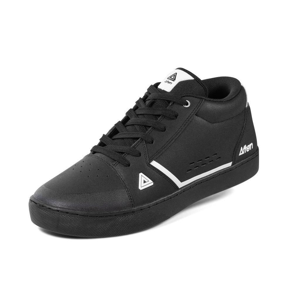 Zapatilla Afton Ciclismo Plataforma Cooper Negro-0