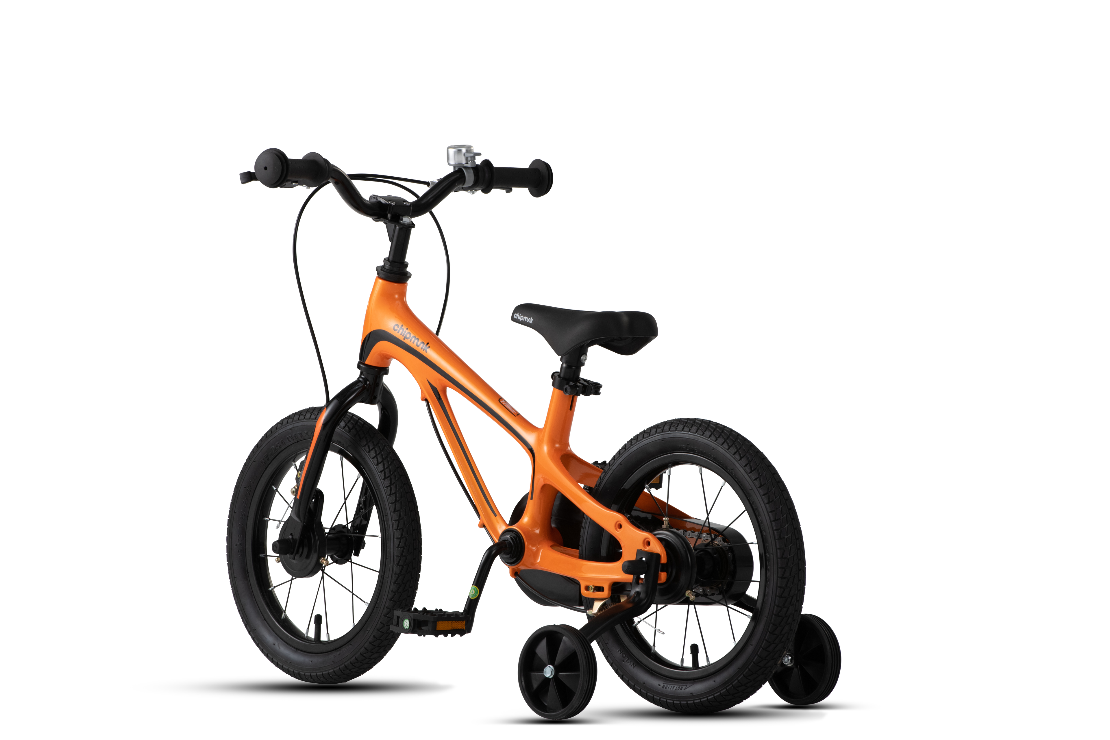 Bicicleta Niño 16 Moon5 Naranjo Chipmunk-1