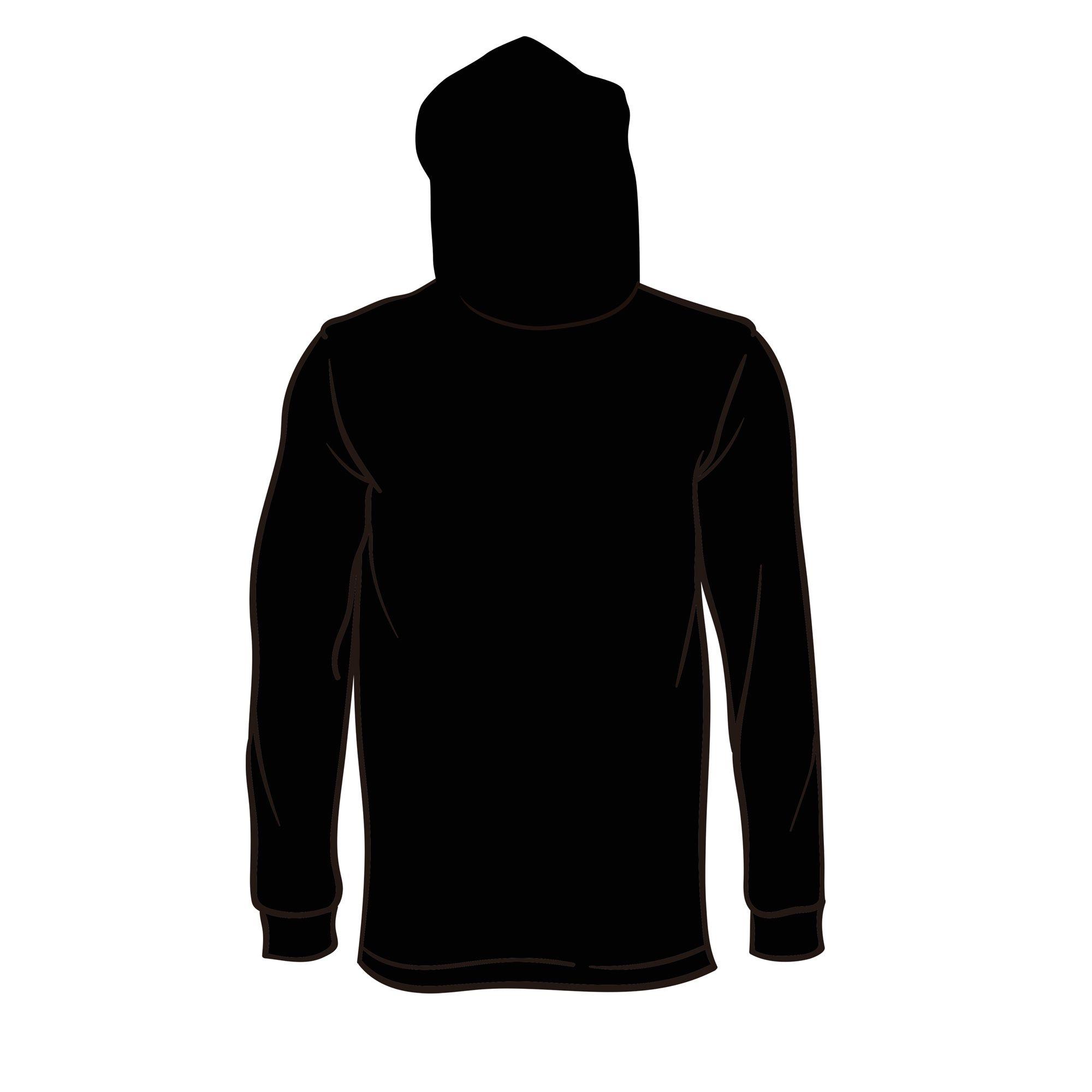 Poleron SRAM Hoodie Deportivo Con Cierre Classic Negro-1