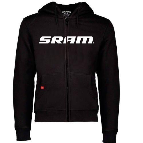 Poleron SRAM Hoodie Deportivo Con Cierre Classic Negro-3