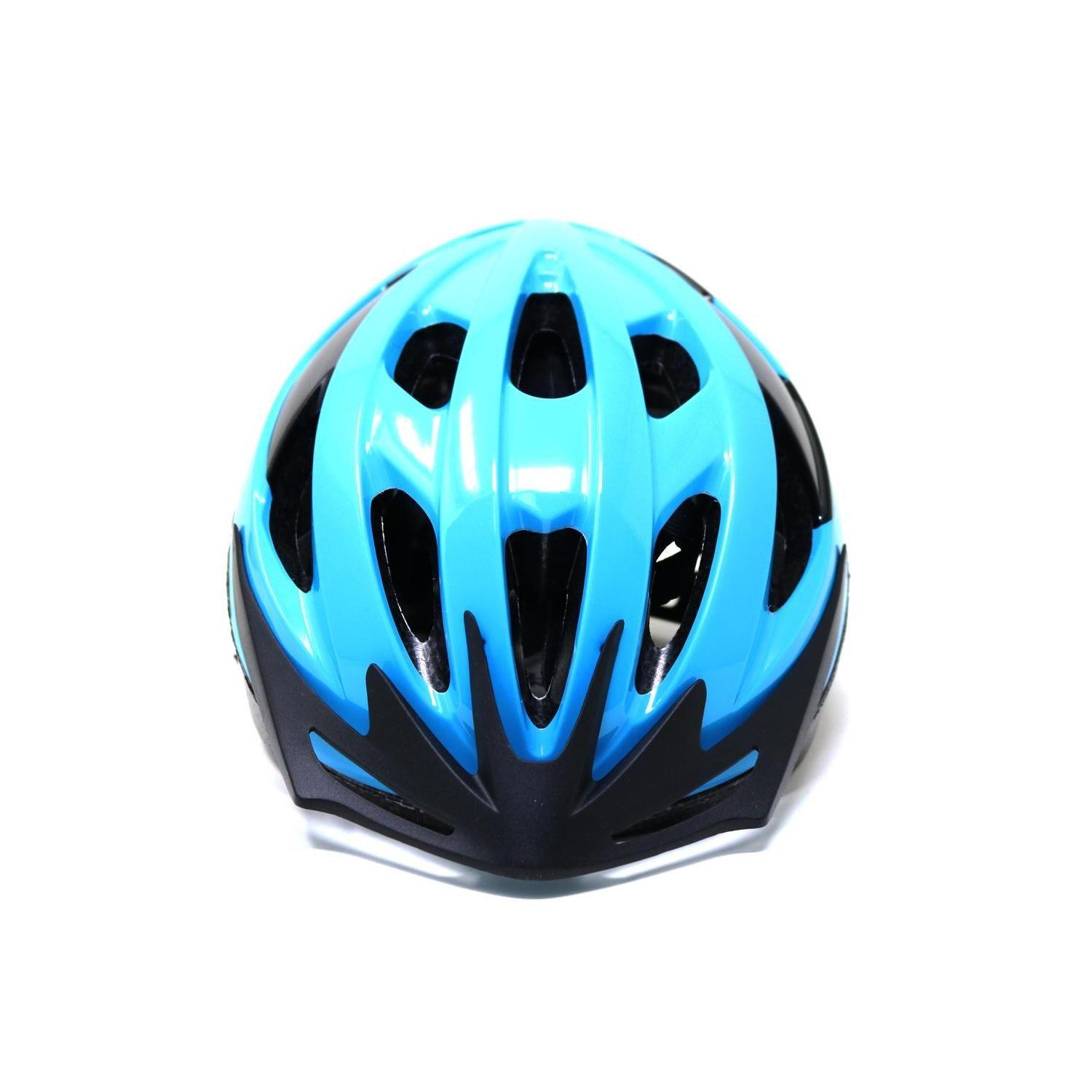 Casco Radical Mountain MTB NT Con Luz Azul Negro M 56-57cm-0