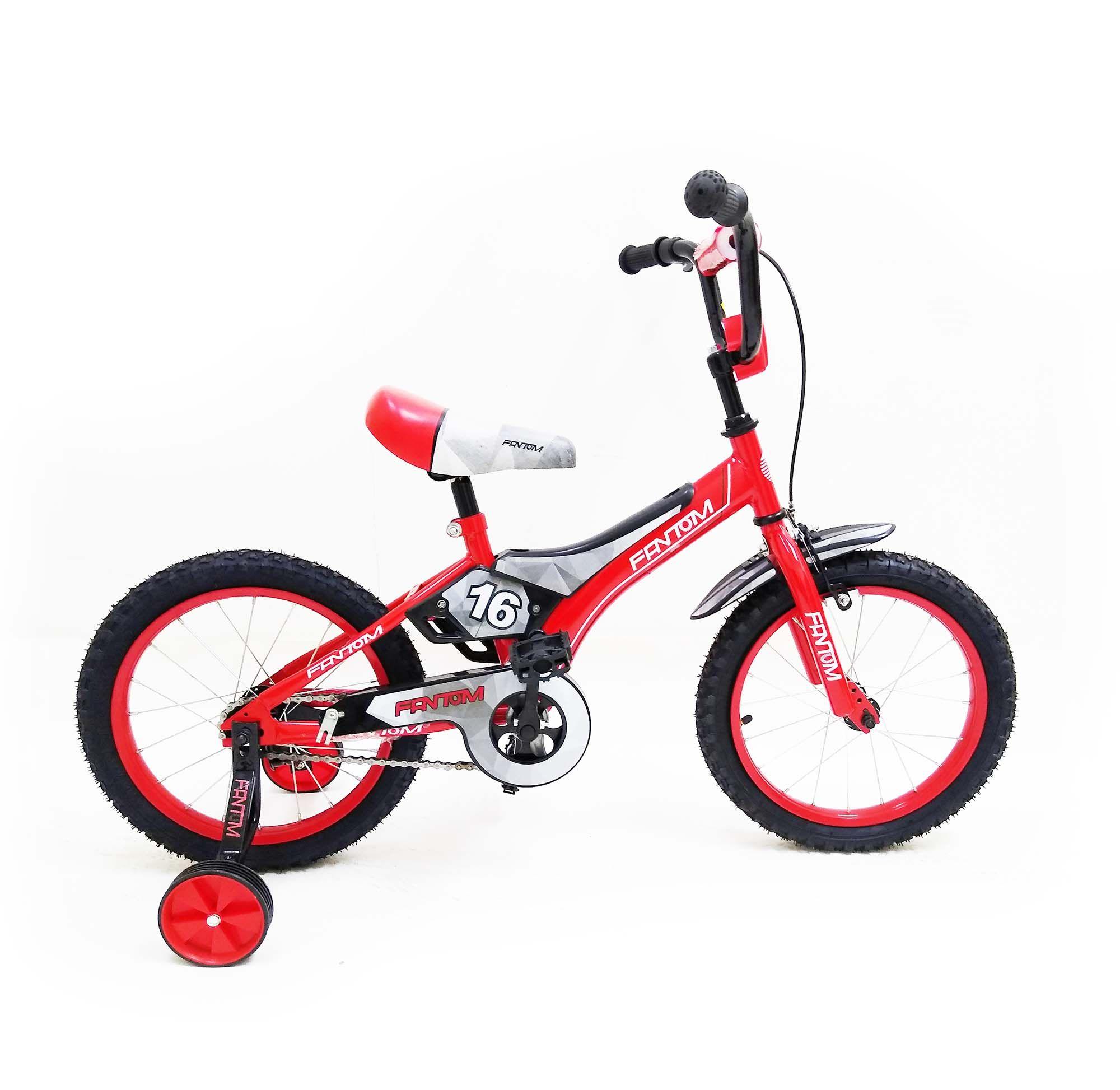 Bicicleta 16 Niño Rojo Fantom-0