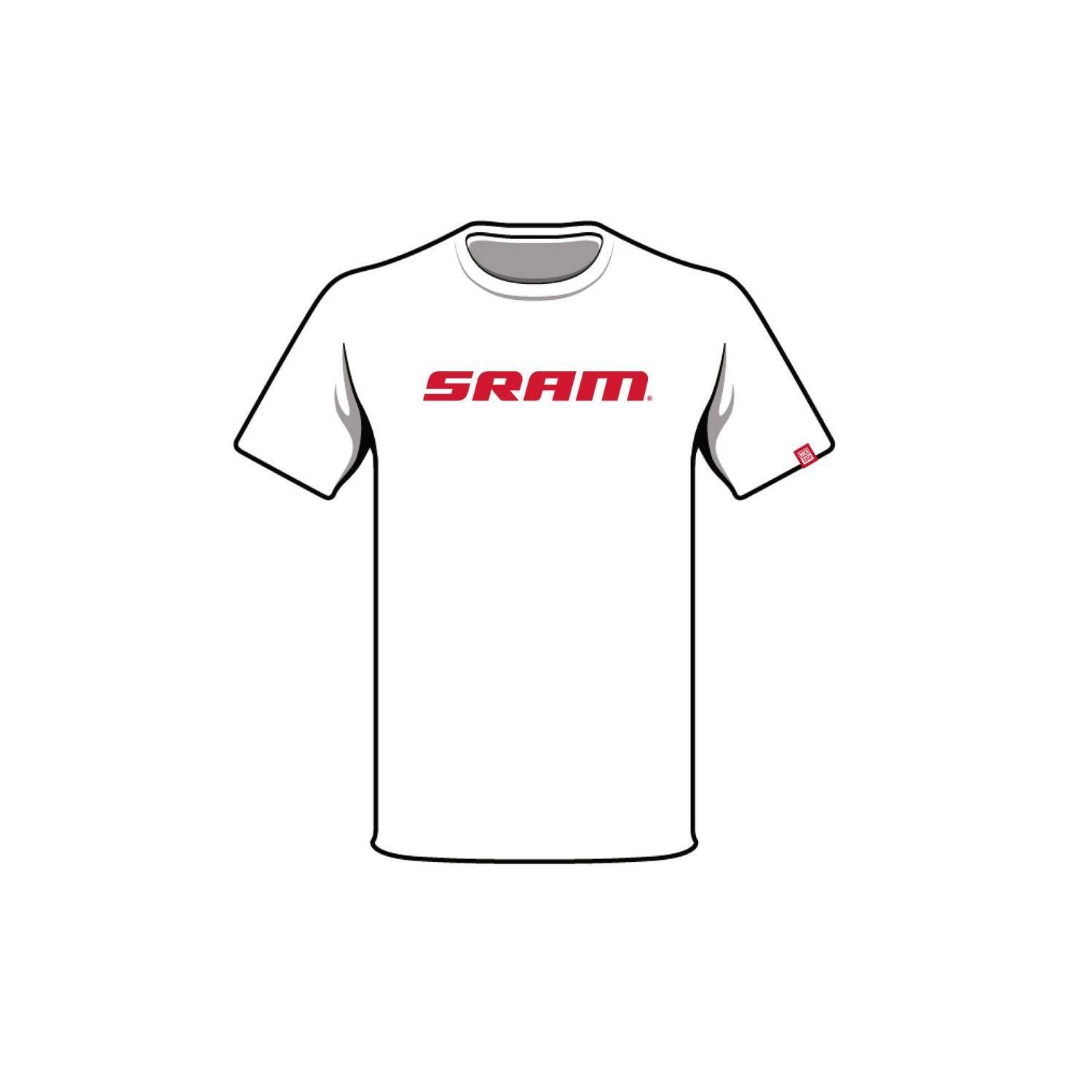Polera SRAM Manga Corta Classic Blanco-3