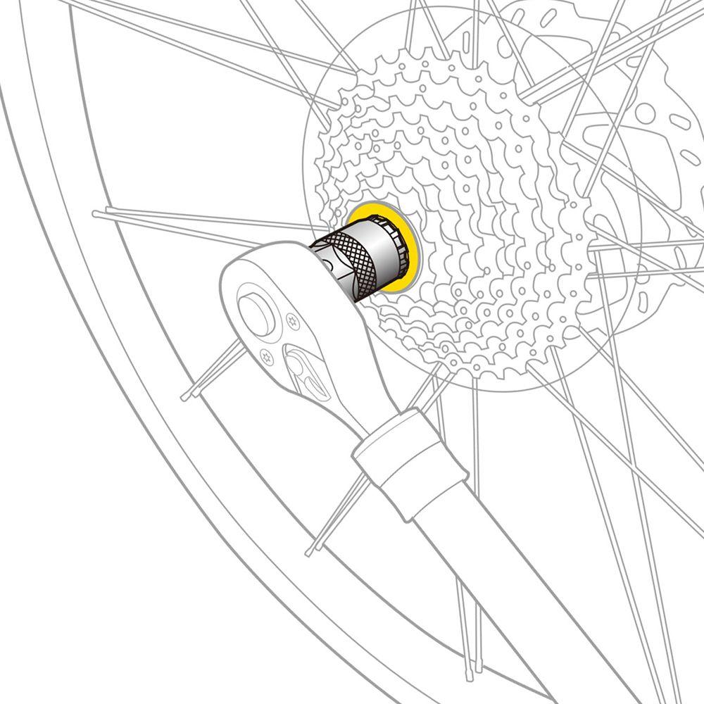 Herramienta Topeak Extractor Piñon Shimano Sram-2