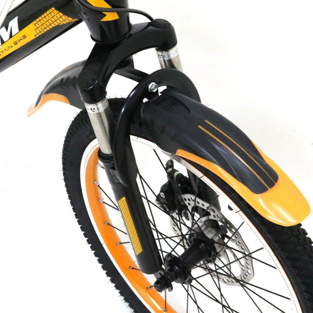 Bicicleta Fantom Niño 20 Disco Negra/Naran-0