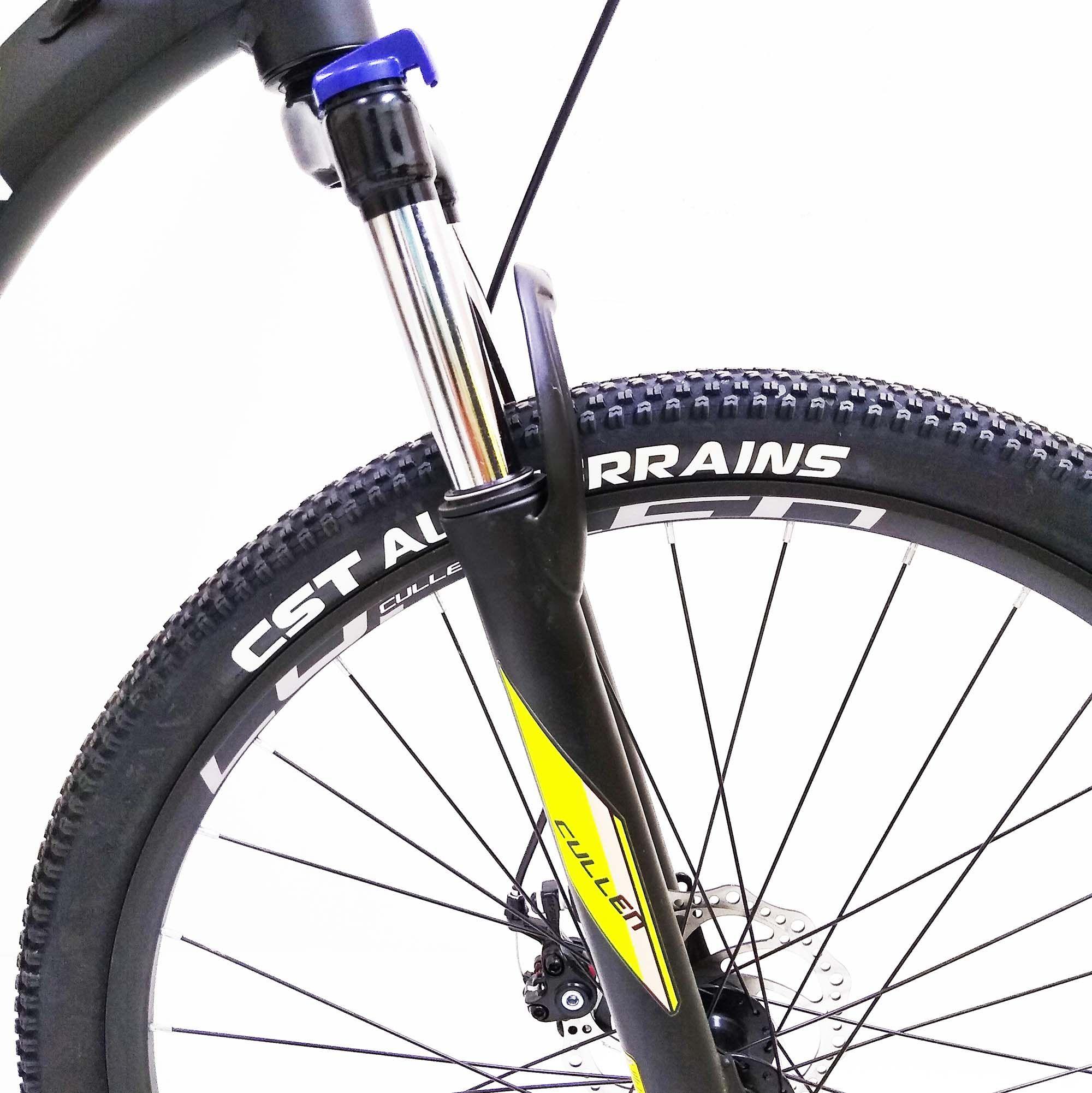 Bicicleta Radical Mountain 27.5 Elite Negro Verde Blanco-2