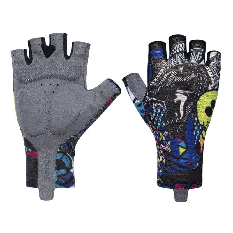 Guantes Santic Mujer Dedo Corto Chuyin Multicolor M-0