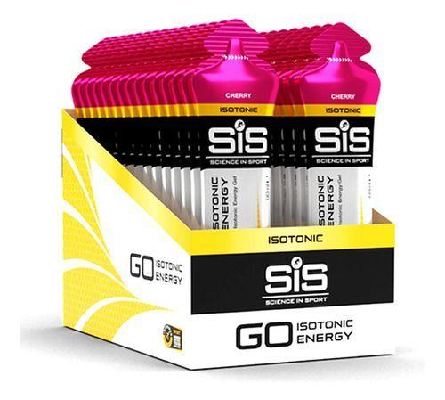 Caja 30 Geles SIS Go Isotónico Cereza 60 ml-0