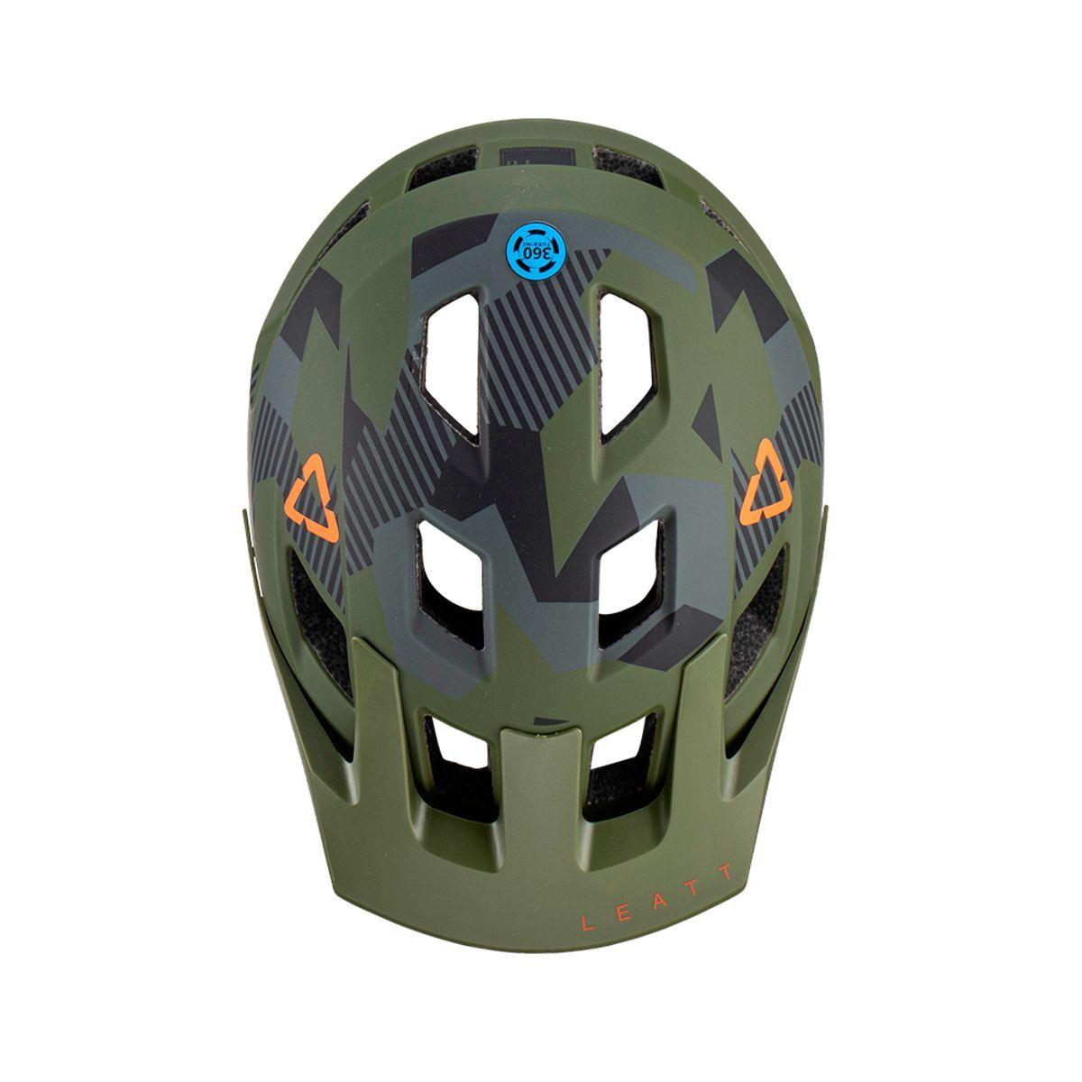 Casco Leatt Infantil MTB AllMtn 1.0 V23 Camo XS 50-54cm-4