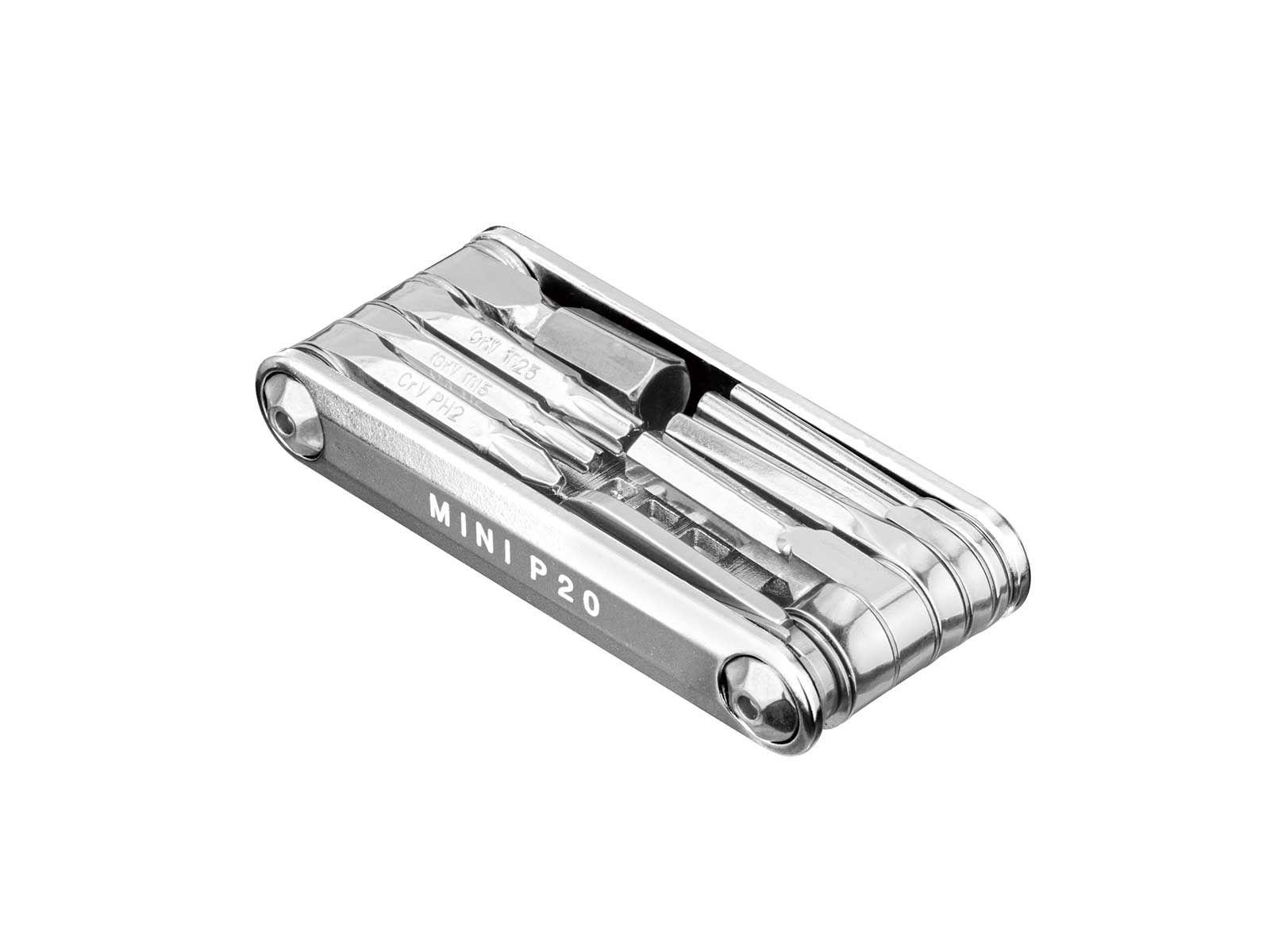 Herramienta Topeak Múltiple Mini P20 Plata-3