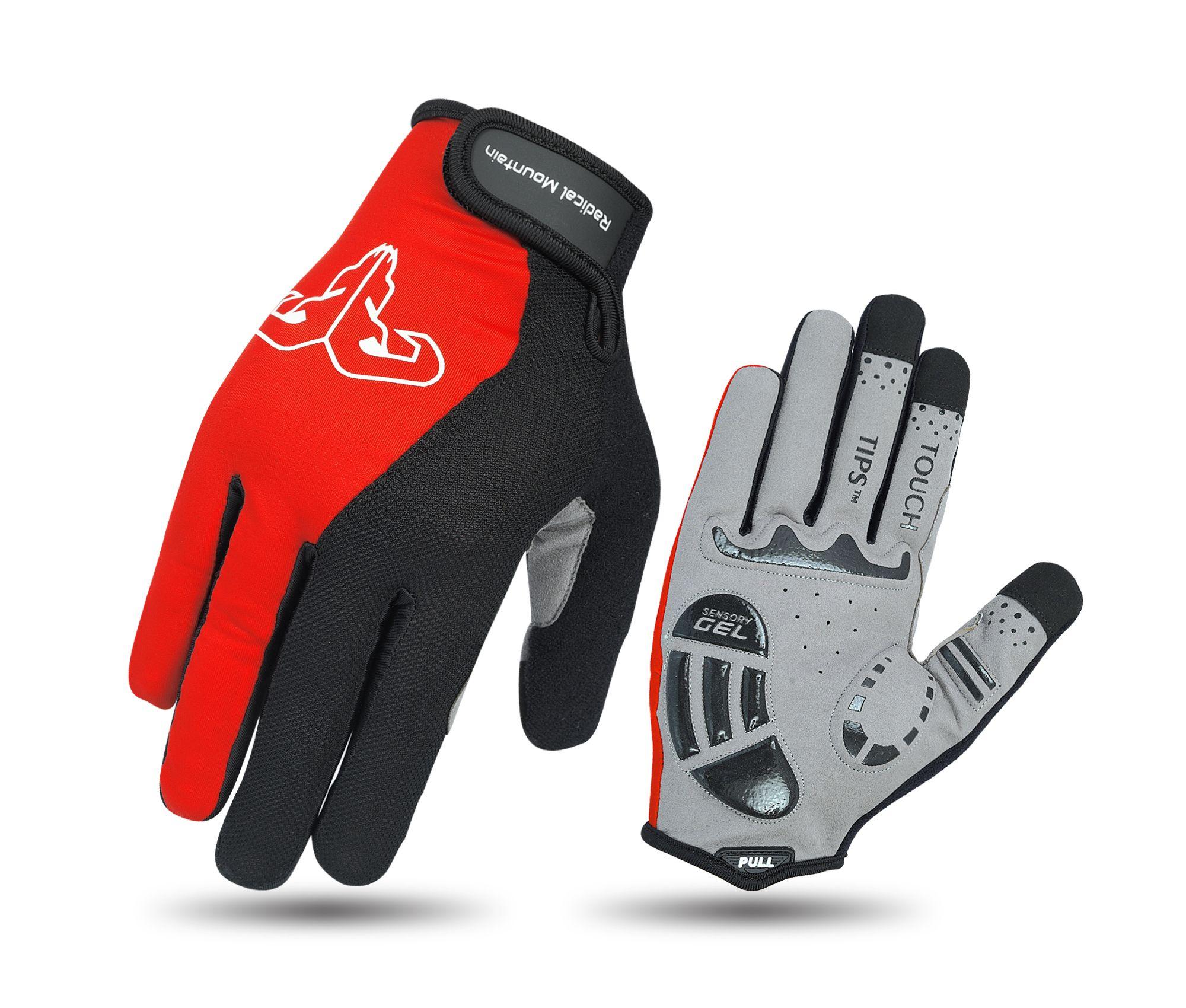 Guante Largo 1800 Negro/Rojo XL  Radical Mountain-0