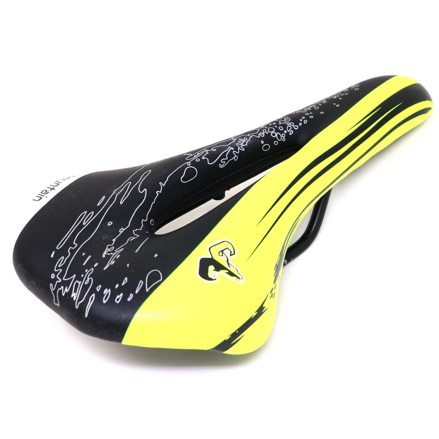 Asiento MTB Negro/Amarillo Prost Radical Mountain-2