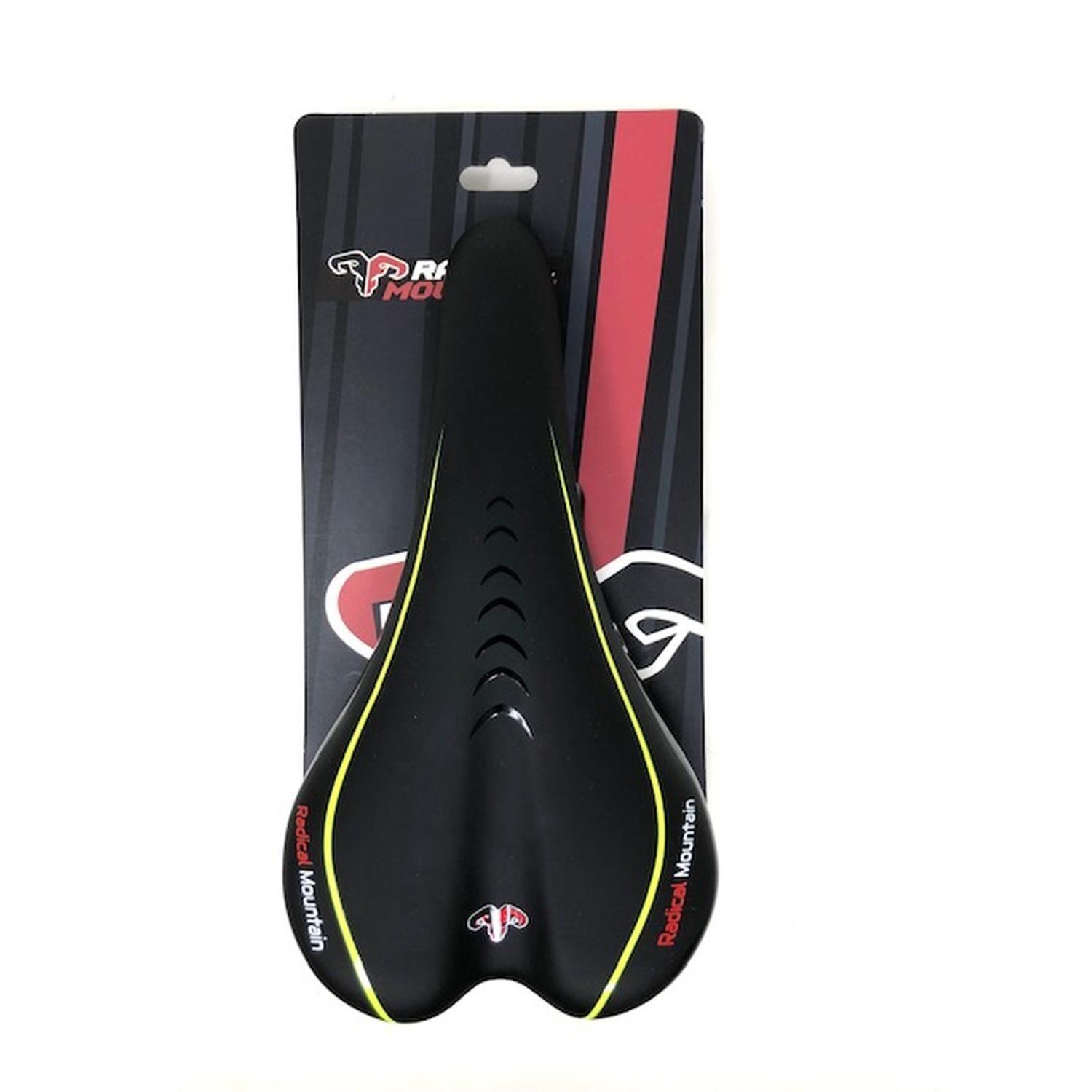 Asiento MTB Negro/Amarillo Radical Mountain-3