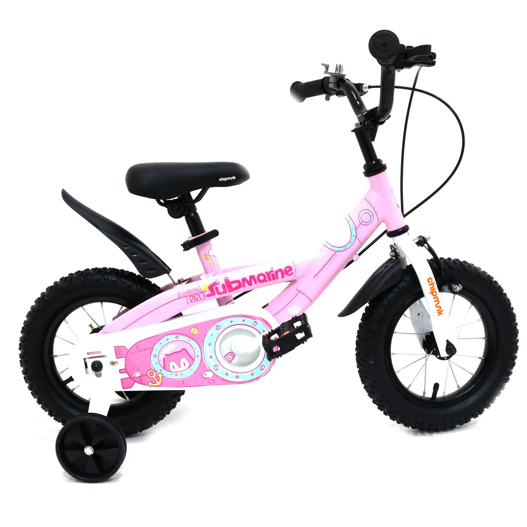 Bicicleta Niño 12 Submarine Rosa Chipmunk-0