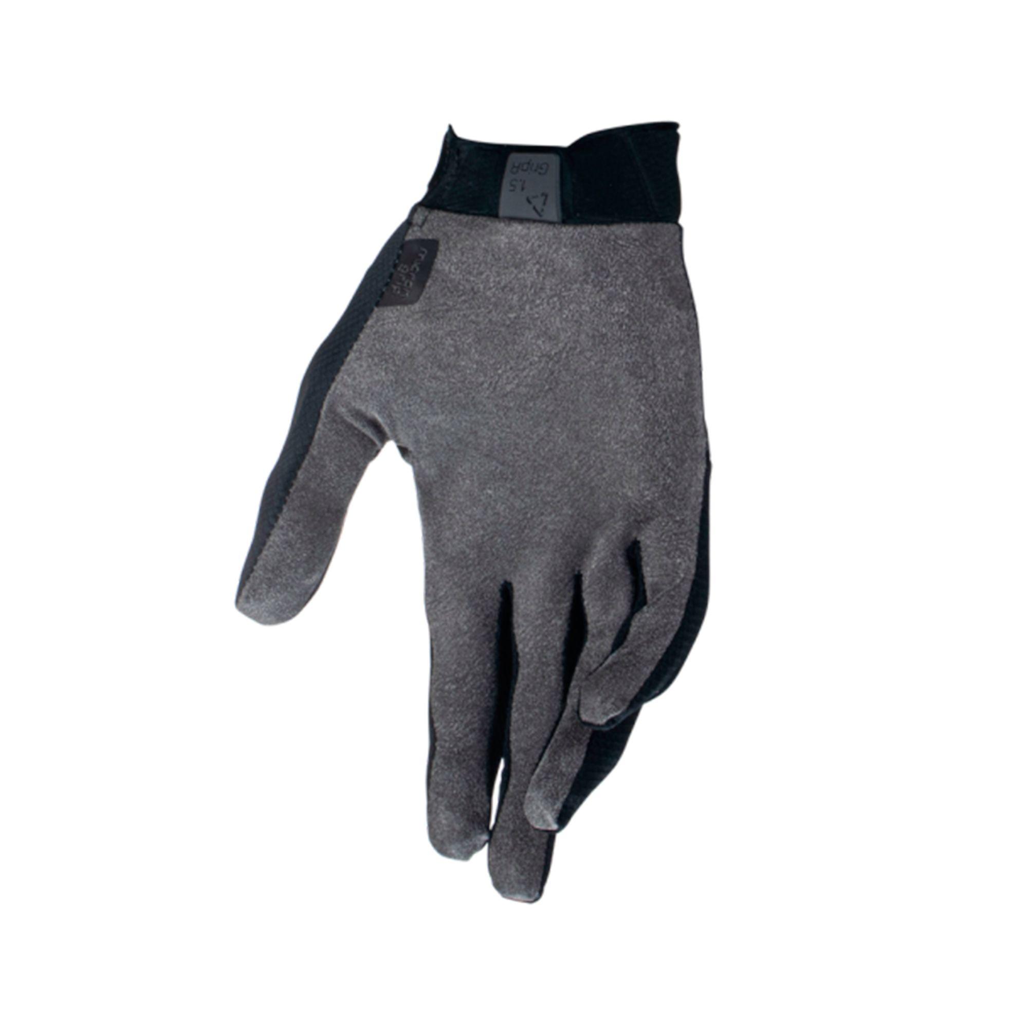 Guantes Leatt Bicicleta y Moto 1.5 GripR Stealth XL 11US-2