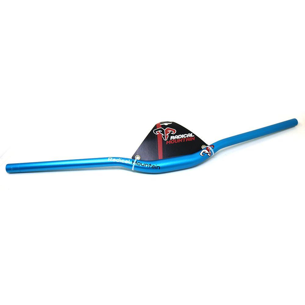 Manubrio Radical Mountain MTB 31.8x780 Azul-2