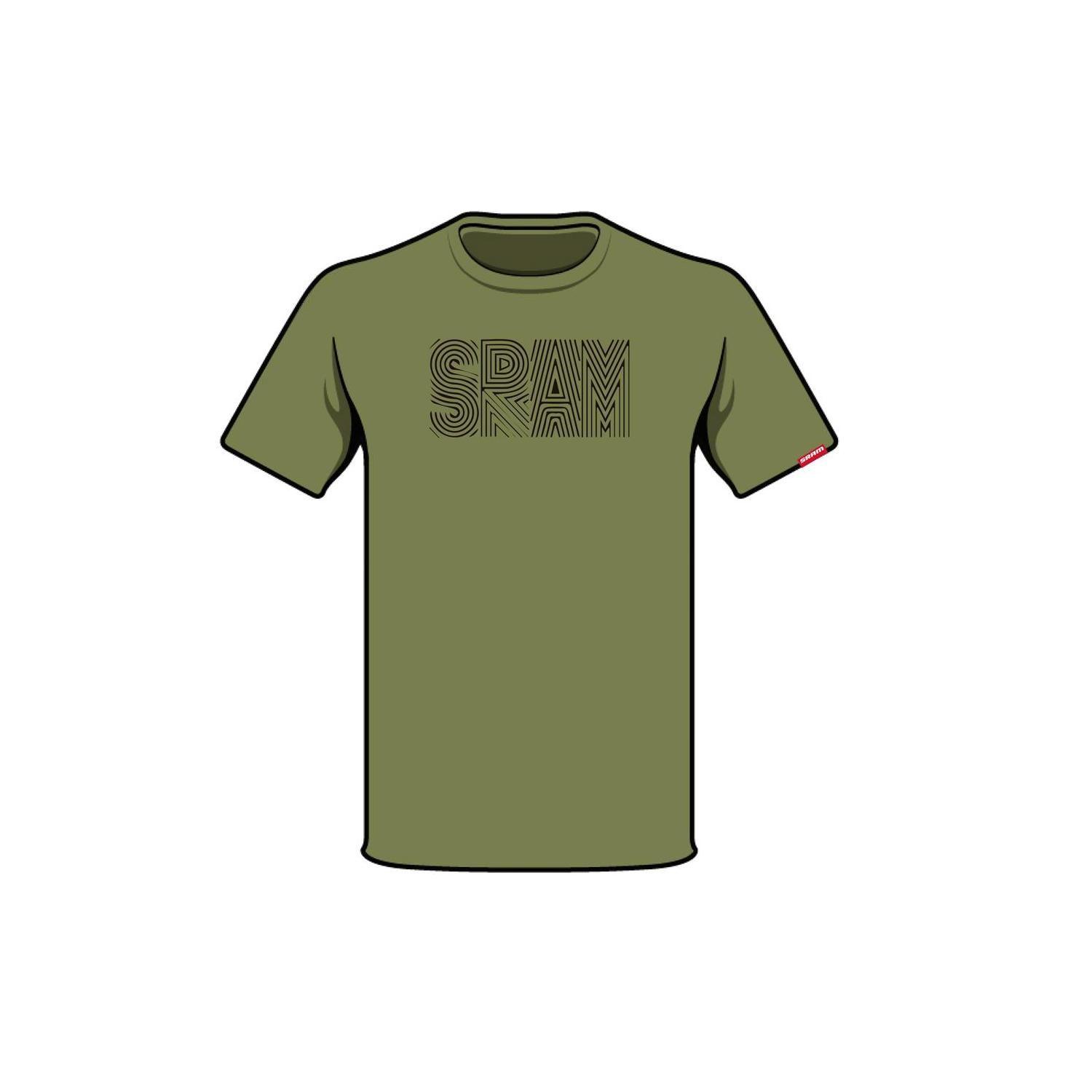 Polera SRAM Manga Corta S2205 Verde-3