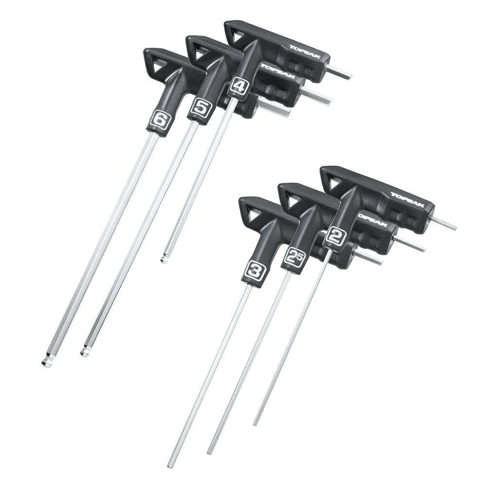 Kit Topeak Llaves Allen Duo Hex 2-2.5-3-4-5-6mm-0