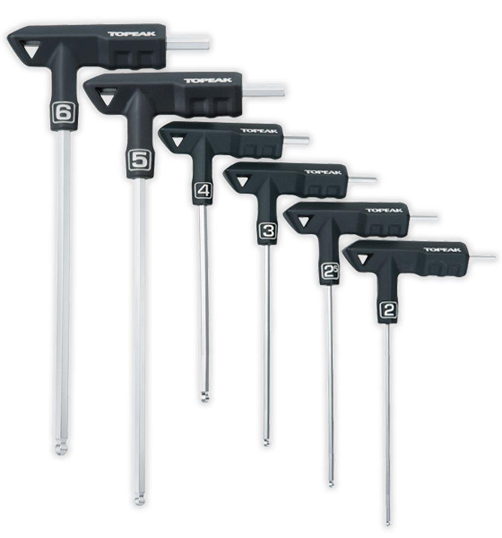 Kit Topeak Llaves Allen Duo Hex 2-2.5-3-4-5-6mm-4