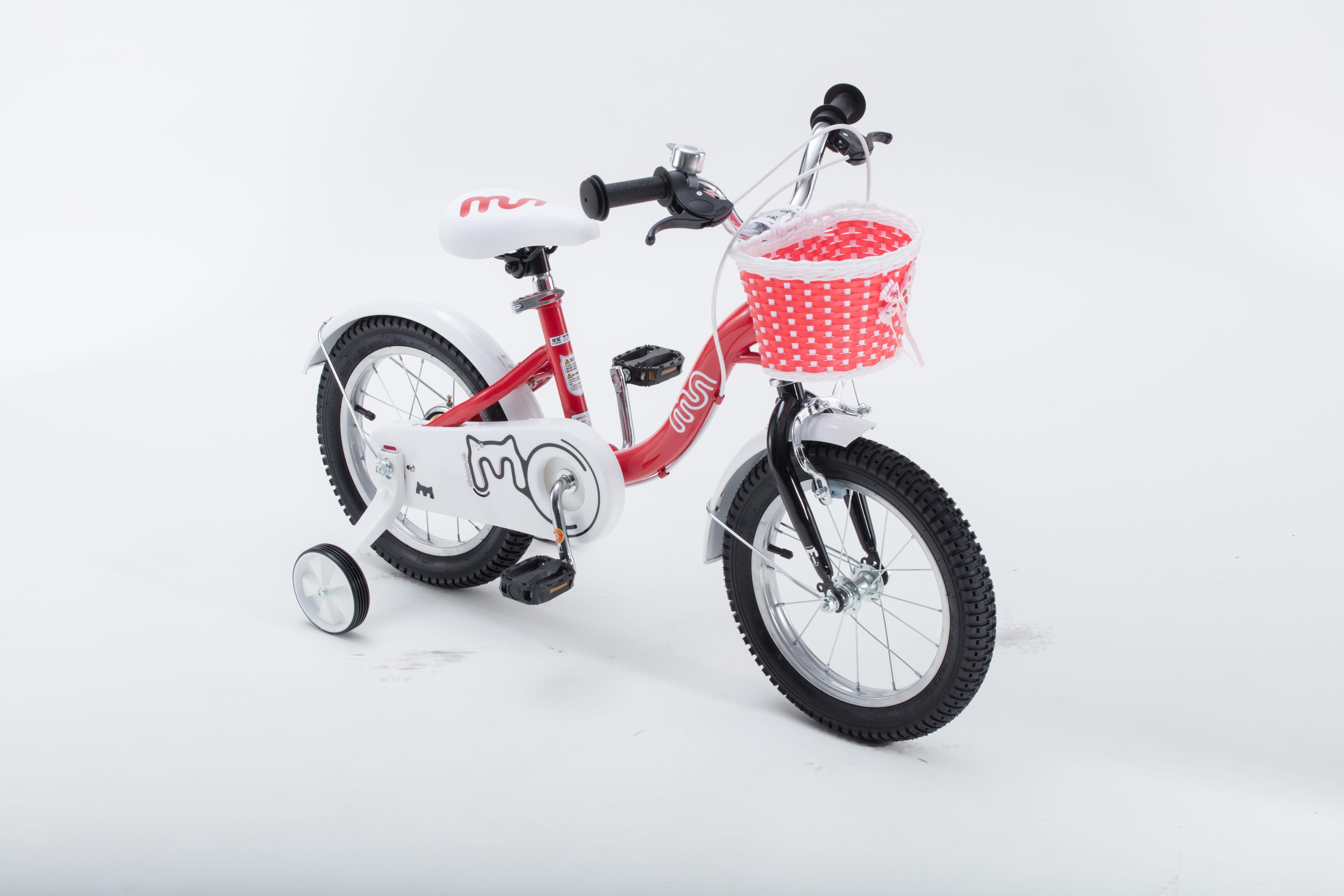 Bicicleta Niña 16 MM Rojo Chipmunk-1
