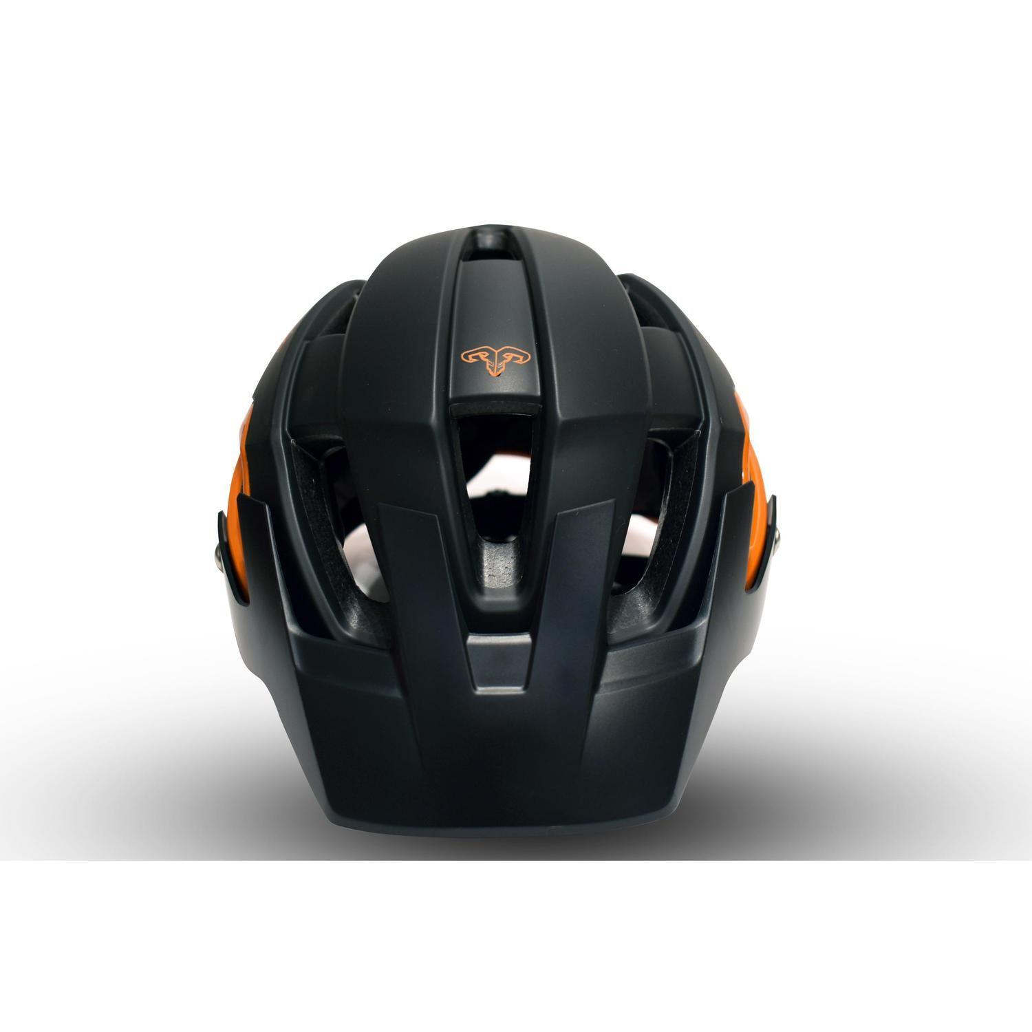 Casco Radical Mountain Enduro Super Vent Negro Naranjo L 58-59cm-4