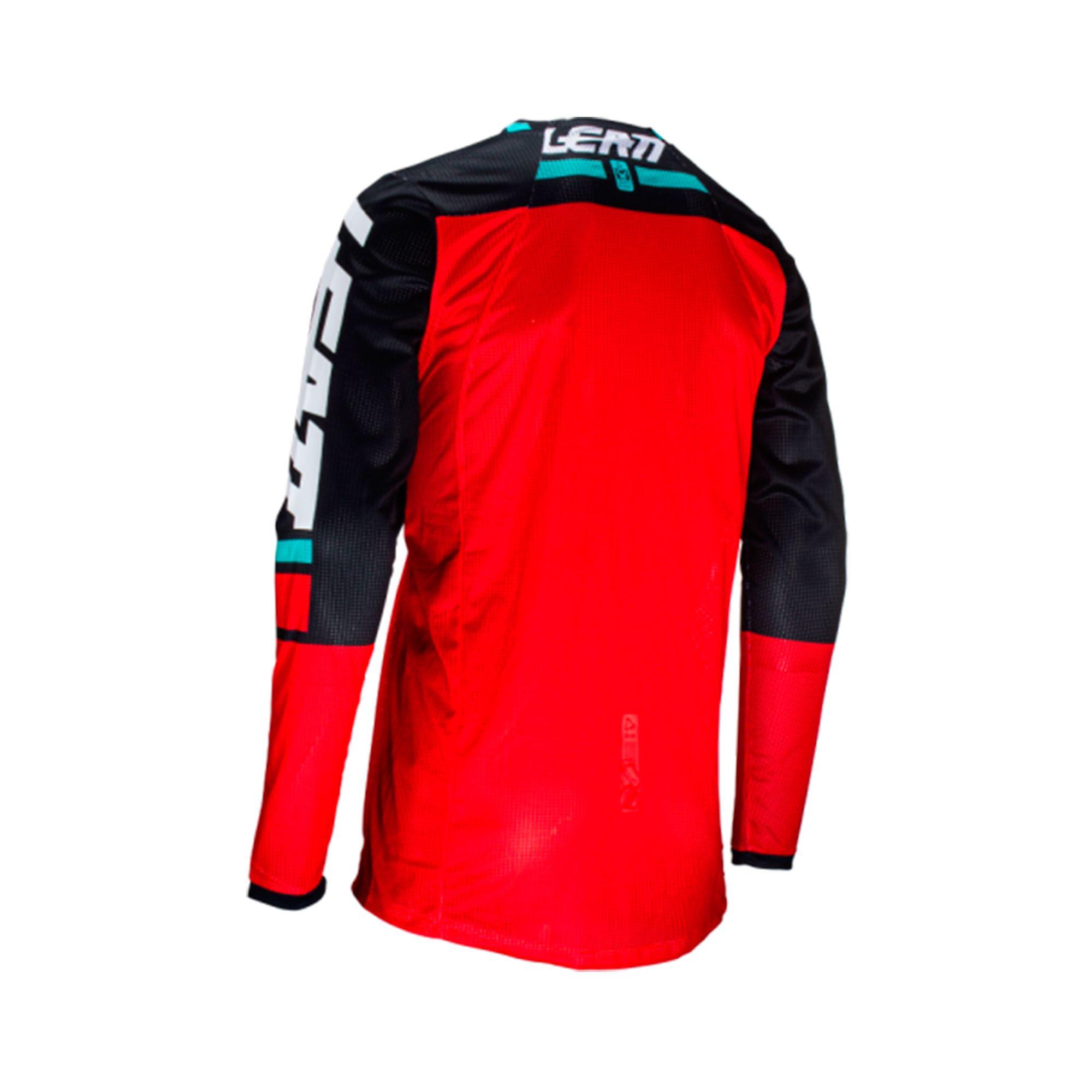Jersey Moto Leatt 4.5 X-Flow Red-3