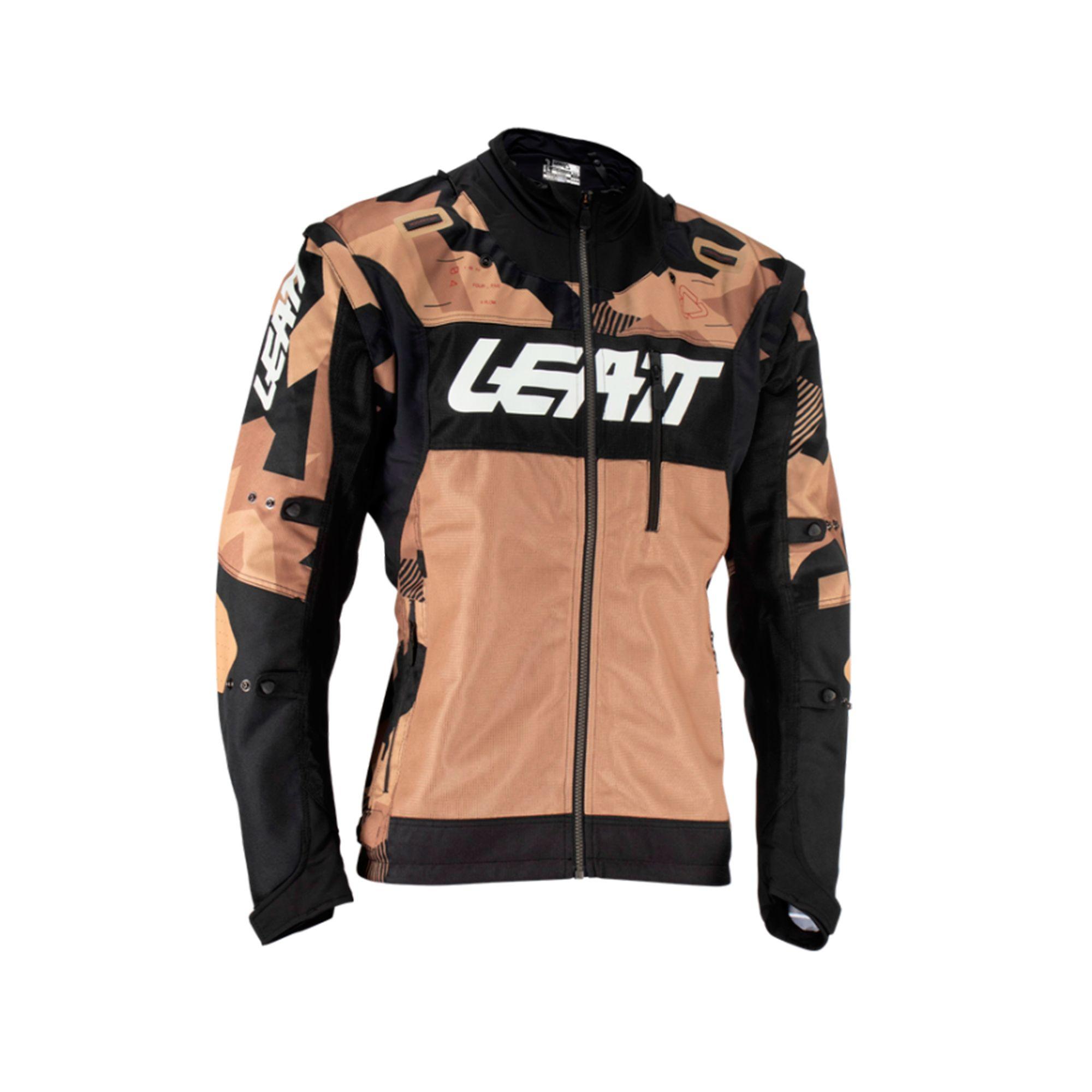 Chaqueta de Moto Leatt 4.5 X-Flow Stone-0