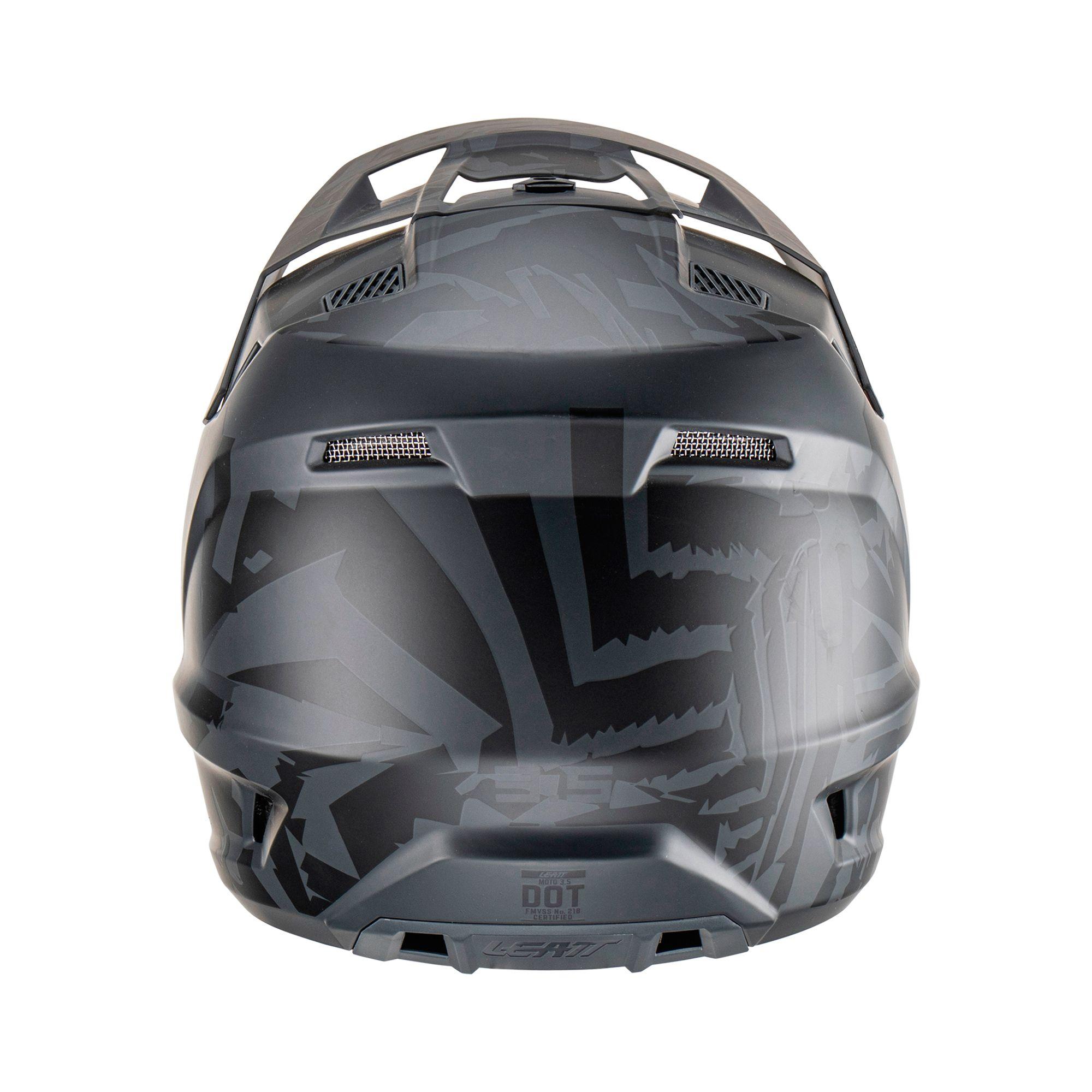 Kit Leatt Casco Con Antiparra Moto 3.5 V23 Stealth XXL-2