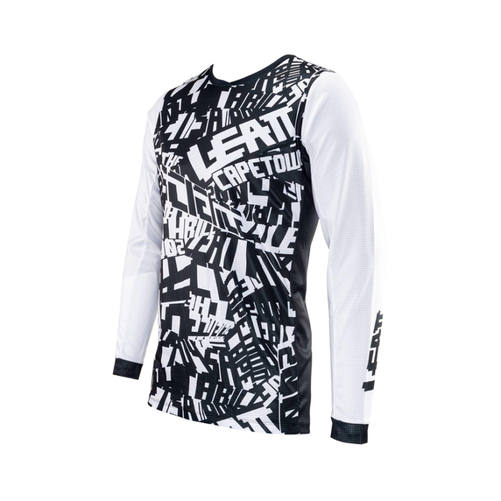 Kit Leatt Moto 3.5 Jersey Con Pantalón Blanco-2